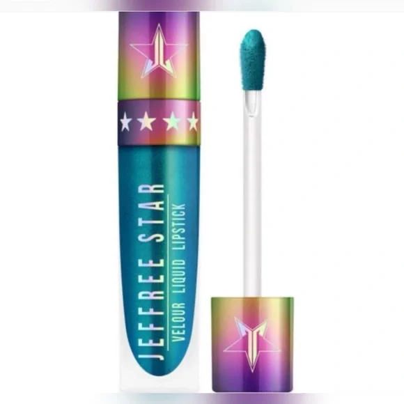 MUSHROOM OCEAN New in Box Jeffree Star‎ Velour Liquid Lipstick Blue - Picture 2 of 5